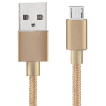 CAVO SMARPHONE MICRO USB NYLON MT.1