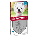 ANTIPARASSITARIO "ADVANTIX" PER CANI OLTRE DA KG.4 A 10 - in conf. da 4 pipette SPOT-ON