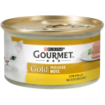 CIBO UMIDO PER GATTI MOUSE GOURMET GOLD G.85 - POLLO