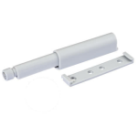 CRICCHETTO PREMI E APRI CON PARACOLPO MG44255 - PLASTICA BIANCO CON BASETTA